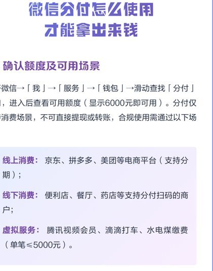 微信分付：如何提升信用轻松使用