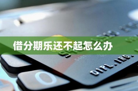 分期乐有额度借不出来钱怎么办
