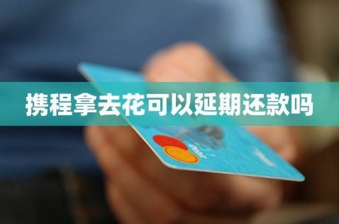 携程拿去花怎么提前还款