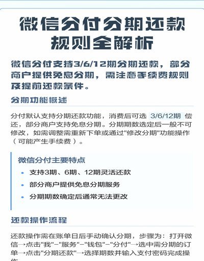 分期付款：原理、优势与未来
